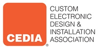 
 CEDIA member: Custom Electronic Design & Installation Association